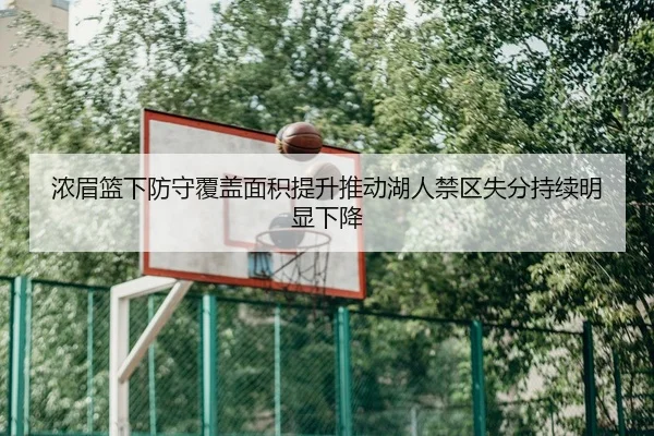 浓眉篮下防守覆盖面积提升推动湖人禁区失分持续明显下降